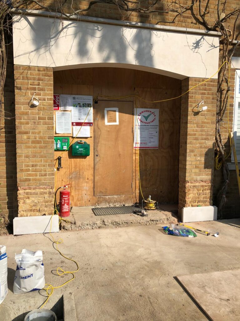 CBL Stone Facade Restoration - BEFORE