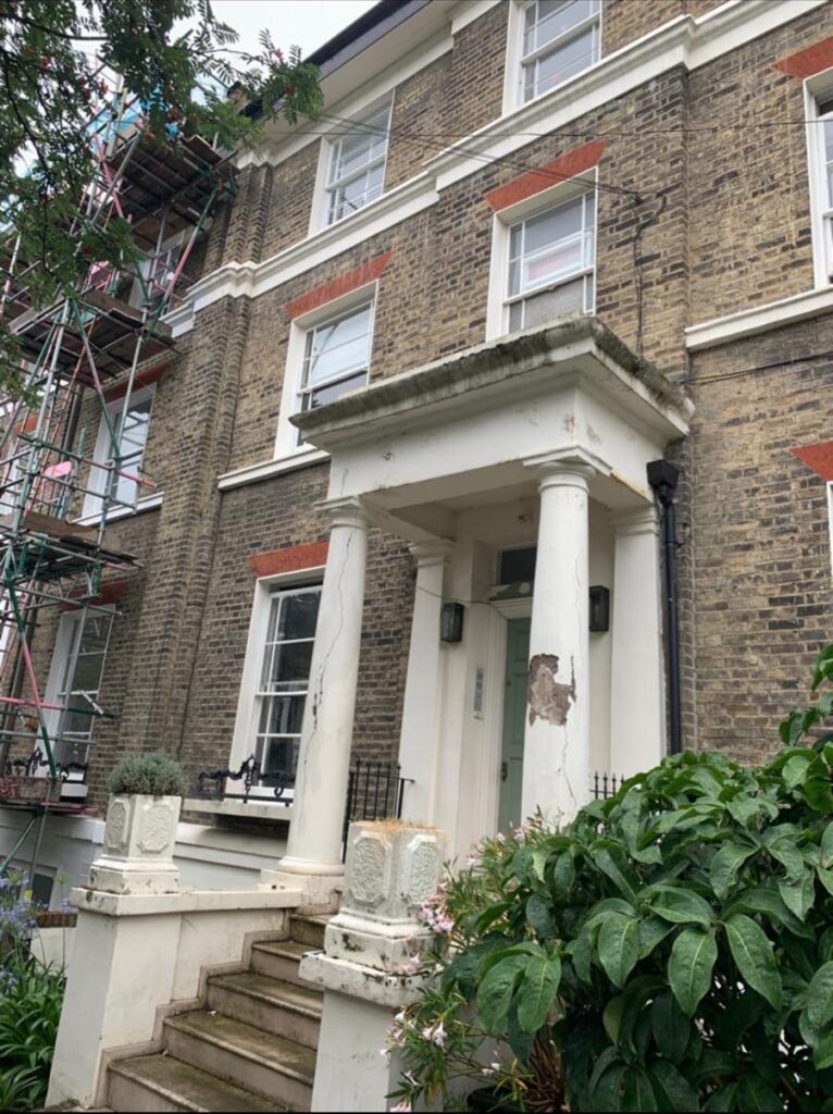 CBL Stone Renovations - Portico - Before